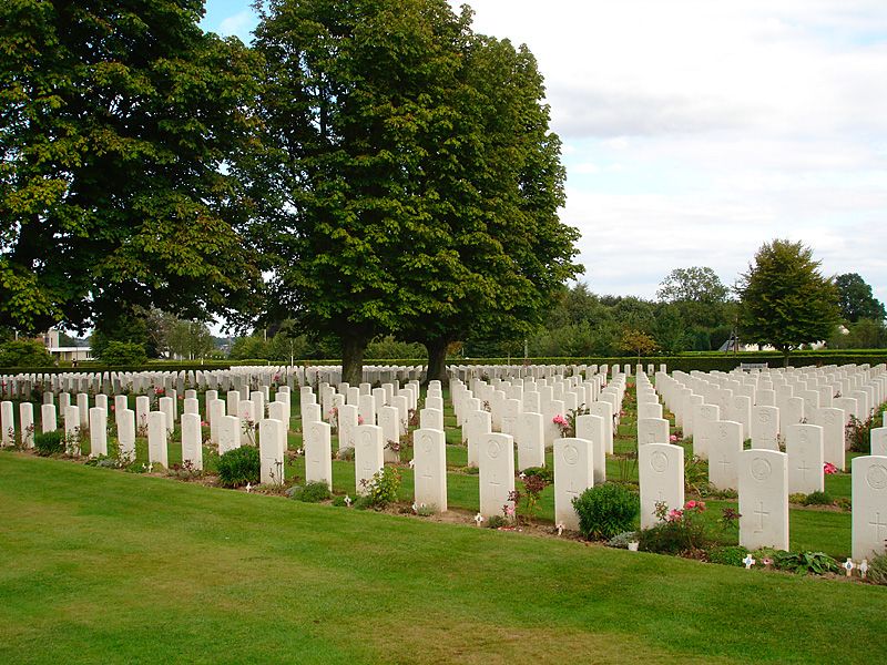 British Cemetery and Memorial in Bayeux